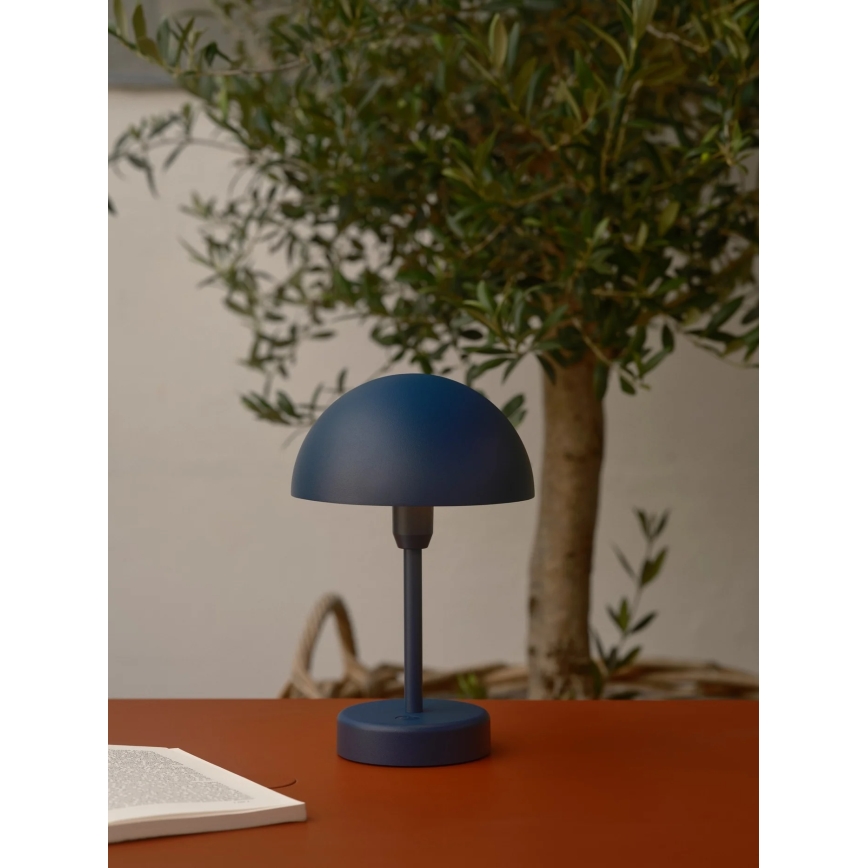Nordlux - LED dimmbar uppladdningsbar beröringsstyrd utomhusbordslampa ELLEN LED/2,8W/3,7V IP44 blå