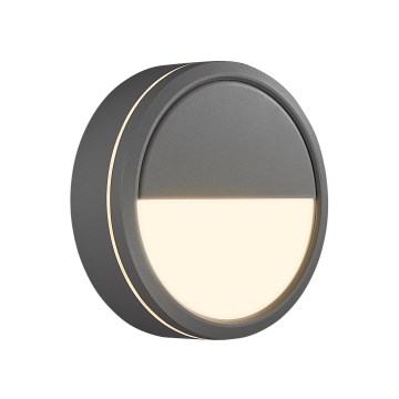Nordlux - LED Dimbar vägglampa utomhus AVA SMART LED/9,5W/230V 2700K IP54 grå