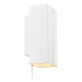 Nordlux - LED Dimbart vägglampa CURTIZ 2xLED/4,5W/230V vit