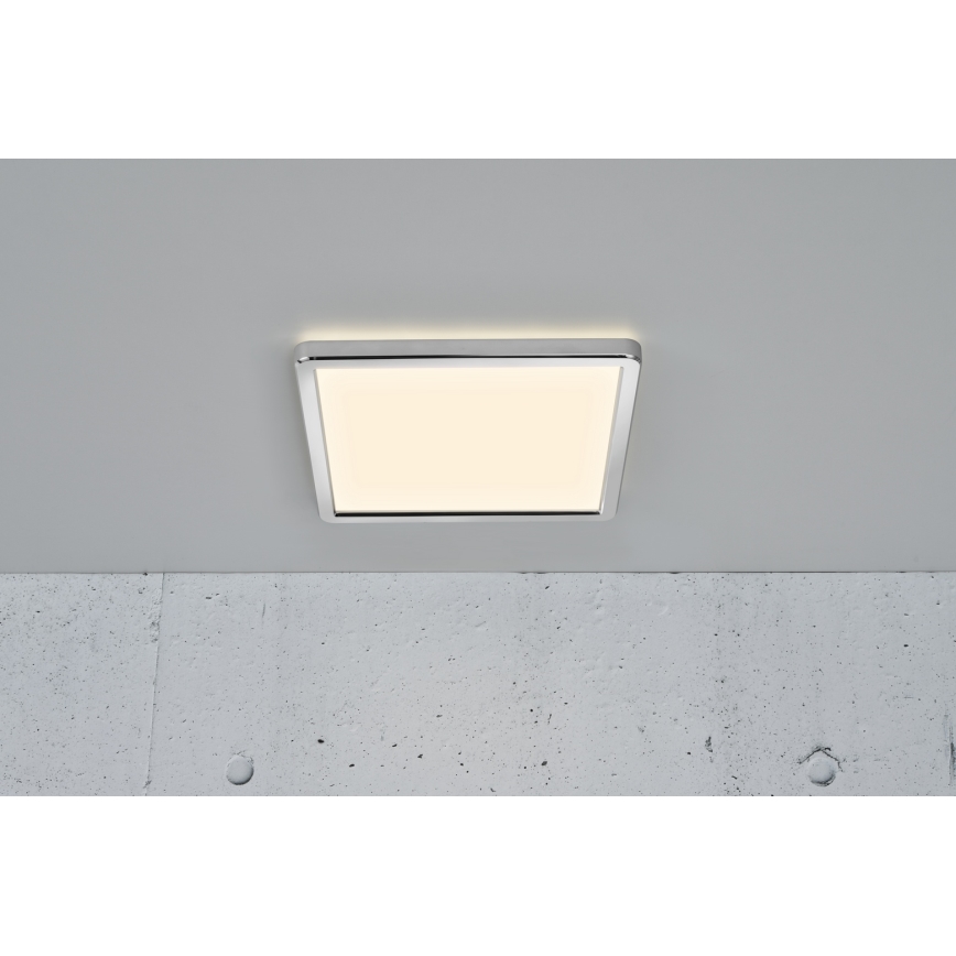 Nordlux - LED dimbar badrumstaklampa OJA LED/14,5W/230V 3000/4000K IP54 30x30 cm