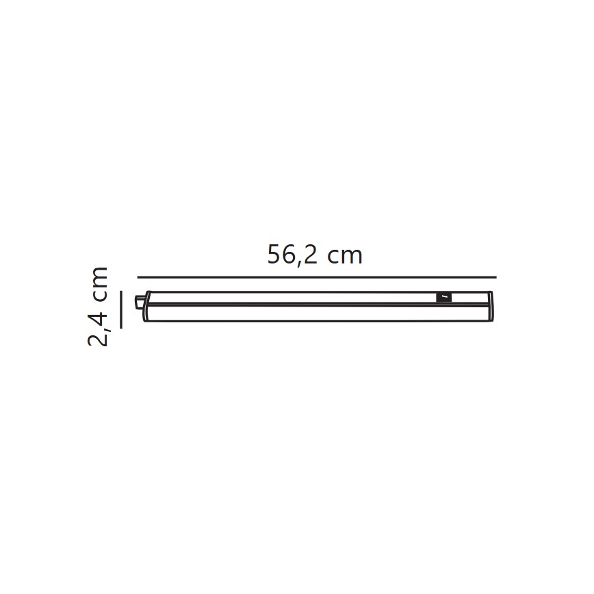 Nordlux - LED lampa för undersidan av köksskåp LATONA LED/8W/230V 3000/4000K 56,2 cm