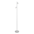 Nordlux - LED Ljusreglerad beröring golvlampa OMARI 2xLED/3,2W/230V vit