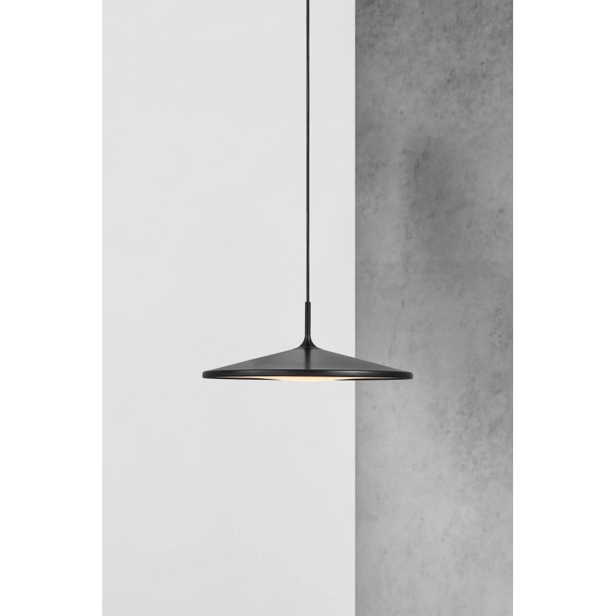 Nordlux - LED ljusreglerad ljuskrona på textilsladd BALANCE LED/13W/230V 2700K diameter 42 cm svart
