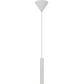 Nordlux - LED ljusreglerad ljuskrona på textilsladd OMARI LED/4,4W/230V vit
