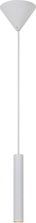 Nordlux - LED ljusreglerad ljuskrona på textilsladd OMARI LED/4,4W/230V vit