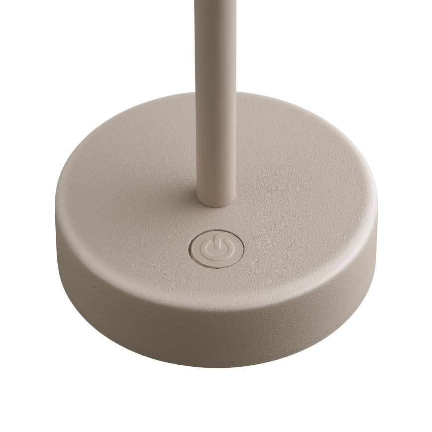 Nordlux - LED Ljusreglerad rechargeable utomhus bordslampa ELLEN LED/2,8W/3,7V IP44 beige