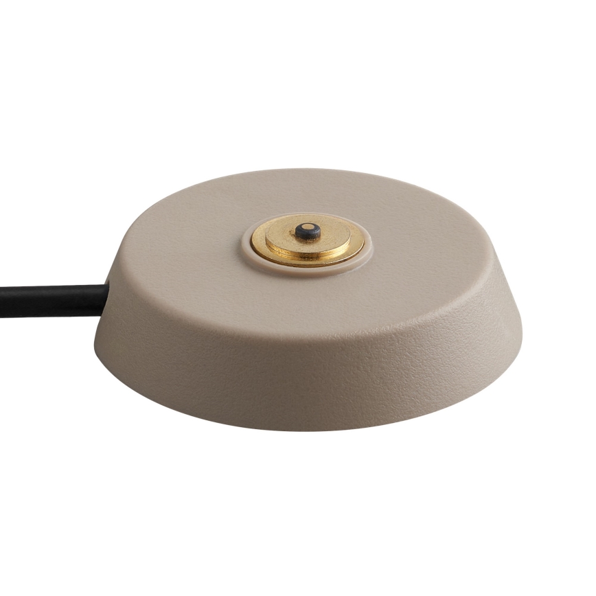 Nordlux - LED Ljusreglerad rechargeable utomhus bordslampa ELLEN LED/2,8W/3,7V IP44 beige