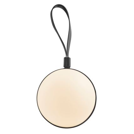 Nordlux - LED Ljusreglerad utomhus bärbar belysning BRING TO-GO LED/1W/3,7V IP54 1500 mAh svart