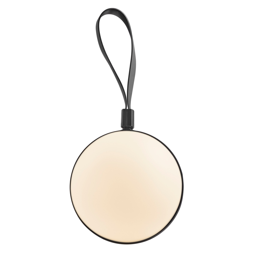 Nordlux - LED Ljusreglerad utomhus bärbar belysning BRING TO-GO LED/1W/3,7V IP54 1500 mAh svart