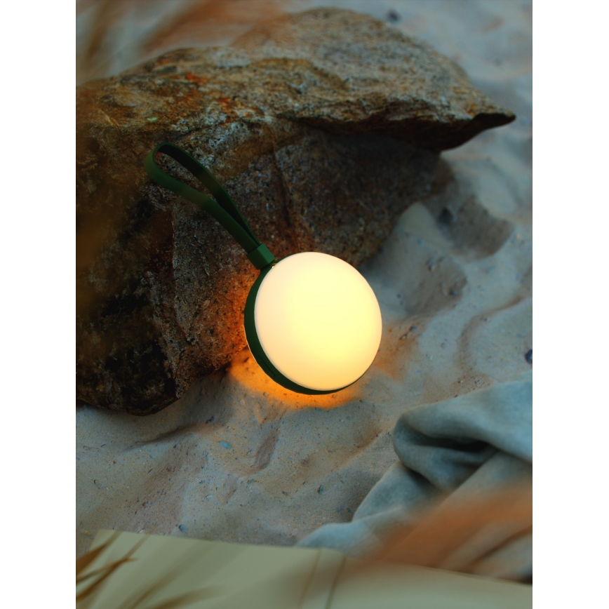 Nordlux - LED Ljusreglerad utomhus bärbar belysning BRING TO-GO LED/1W/3,7V IP54 1500 mAh grön