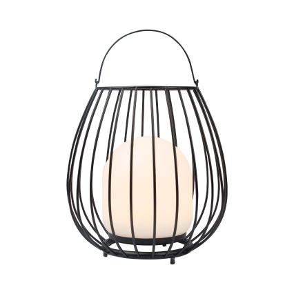 Nordlux - LED Ljusreglerad utomhus bärbar belysning JIM TO-GO LED/3W/3,7V IP54 5000 mAh svart