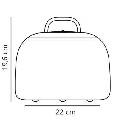 Nordlux - LED Ljusreglerad utomhus bärbar belysning KETTLE TO-GO LED/4,8W/3,7V 2x2200 mAh IP65