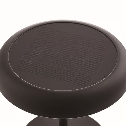 Nordlux - LED-solarlampa ELMER LED/2W/3,7V IP44 svart