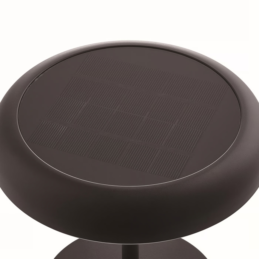 Nordlux - LED-solarlampa ELMER LED/2W/3,7V IP44 svart