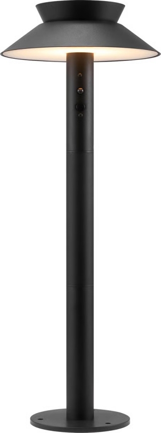 Nordlux - LED-solarlampa med sensor LED/5W/3,7V IP44 svart