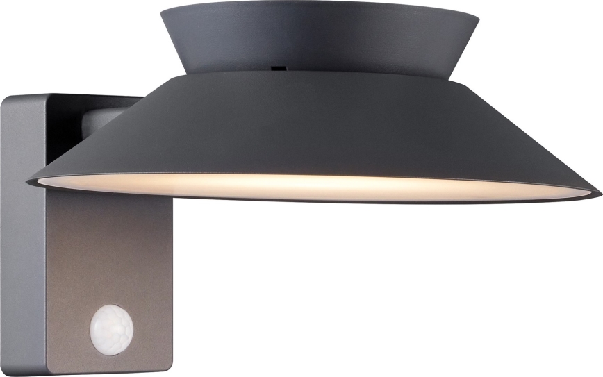 Nordlux - LED solcell väggbelysning med sensor JUSTINA LED/5W/3,7V IP44