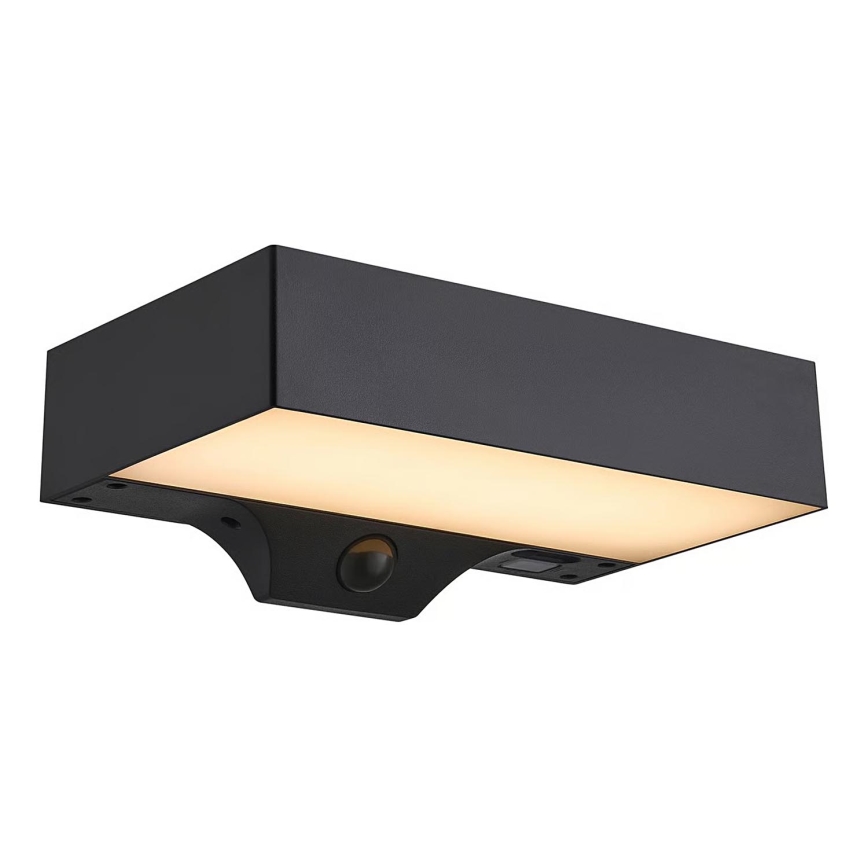 Nordlux - LED solcell väggbelysning med sensor MONAY LED/5W/5V 3000K IP44