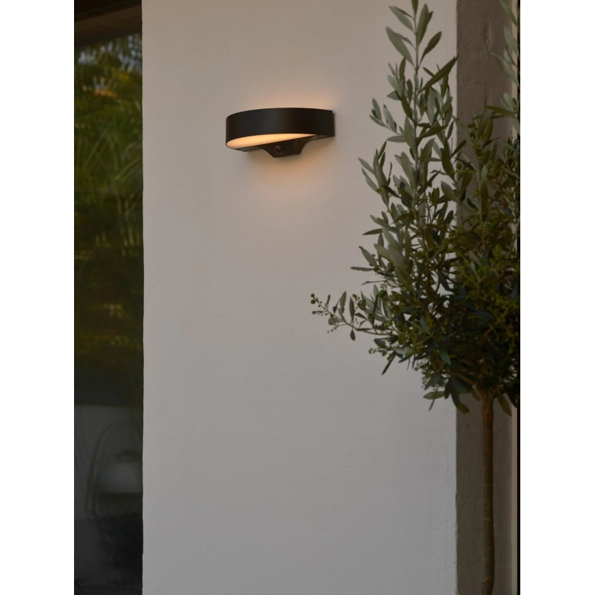 Nordlux - LED solcell väggbelysning med sensor MONAY LED/5W/5V 3000K IP44