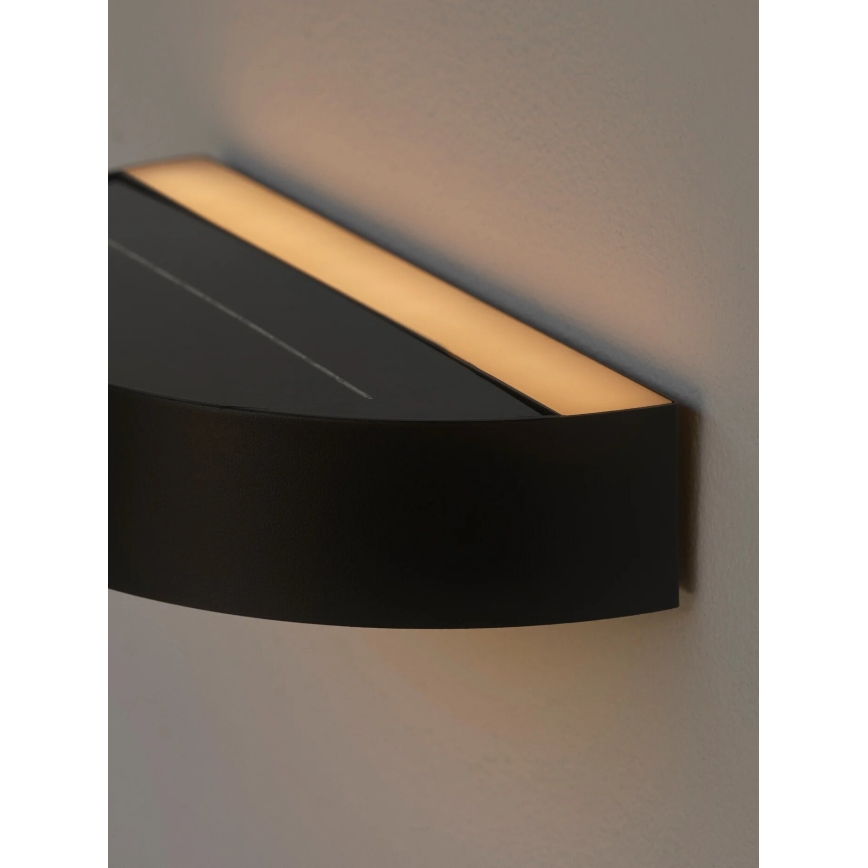Nordlux - LED solcell väggbelysning med sensor MONAY LED/5W/5V 3000K IP44