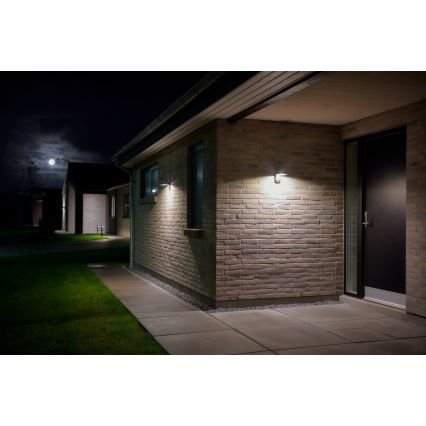 Nordlux - LED solcell väggbelysning med sensor RICA LED/5W/3,7V IP44 2200 mAh rund