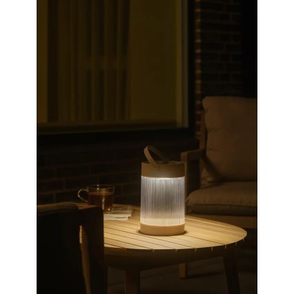 Nordlux - LED solcellslampa COUPAR LED/3,2W/3,7V beige