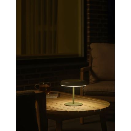 Nordlux - LED-solcellslampa ELMER LED/2W/3,7V IP44 grön