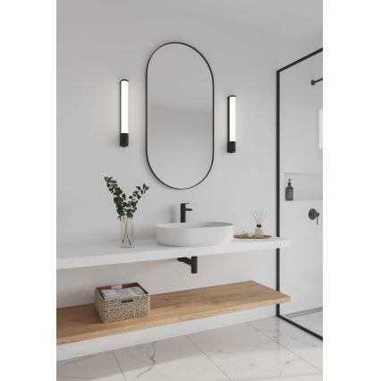 Nordlux - LED Spegelbelysning för badrum MALAIKA LED/6W/230V 3000K IP44 svart