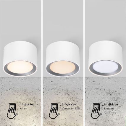 Nordlux - LED spotlight för badrum LANDON LED/6,5W/230V IP44 vit