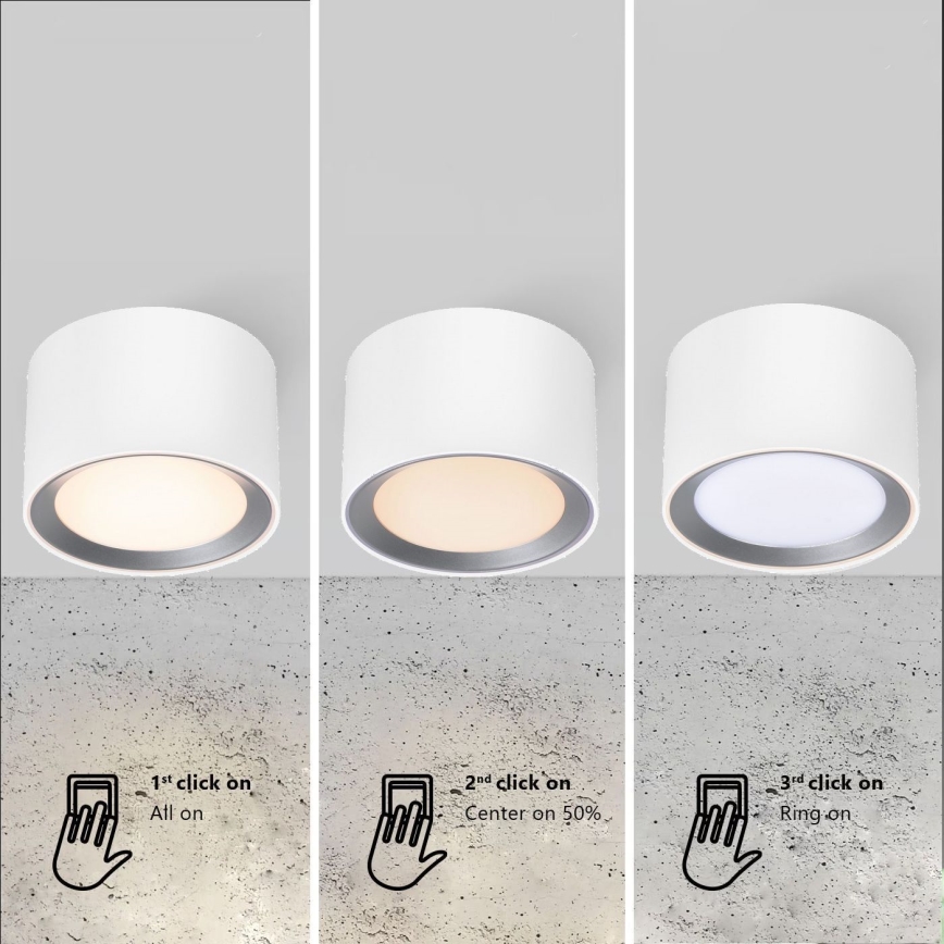 Nordlux - LED spotlight för badrum LANDON LED/6,5W/230V IP44 vit