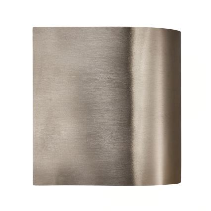 Nordlux - LED utomhusväggarmatur CANTO 2xLED/6W/230V IP44 rostfritt stål