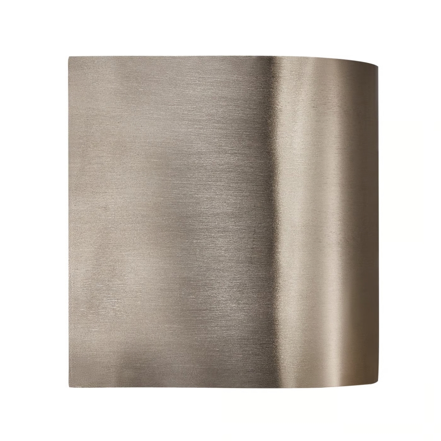 Nordlux - LED utomhusväggarmatur CANTO 2xLED/6W/230V IP44 rostfritt stål