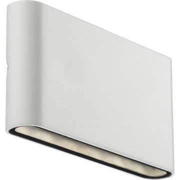 Nordlux - LED utomhusväggarmatur KINVER LED/8,5W/230V IP54 vit