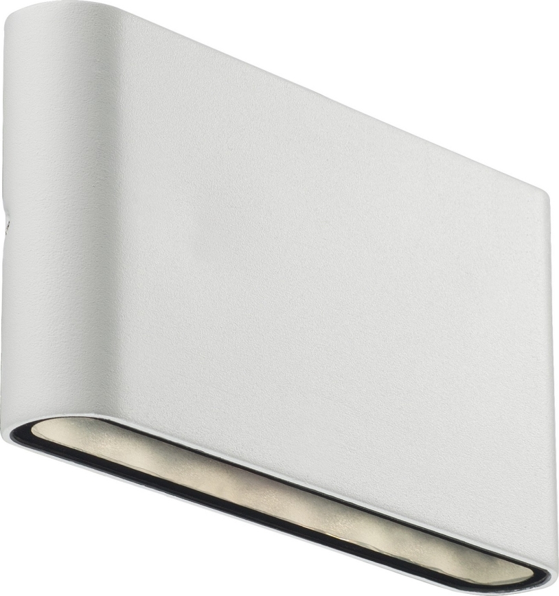 Nordlux - LED utomhusväggarmatur KINVER LED/8,5W/230V IP54 vit