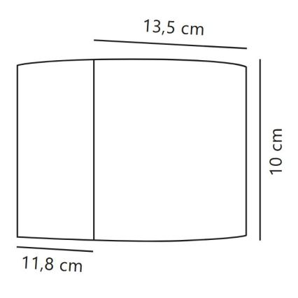 Nordlux - LED utomhusväggarmatur MILDA LED/4,9W/230V IP44 antracit