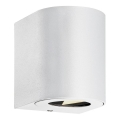 Nordlux - LED utomhusvägglampa CANTO, 2x LED, 6 W, 230 V, IP44, vit