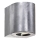 Nordlux - LED utomhusvägglampa CANTO 2xLED/6W/230V IP44 silver