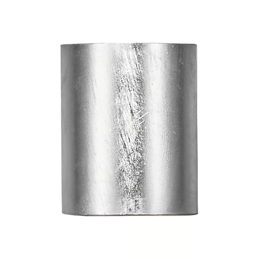 Nordlux - LED utomhusvägglampa CANTO 2xLED/6W/230V IP44 silver