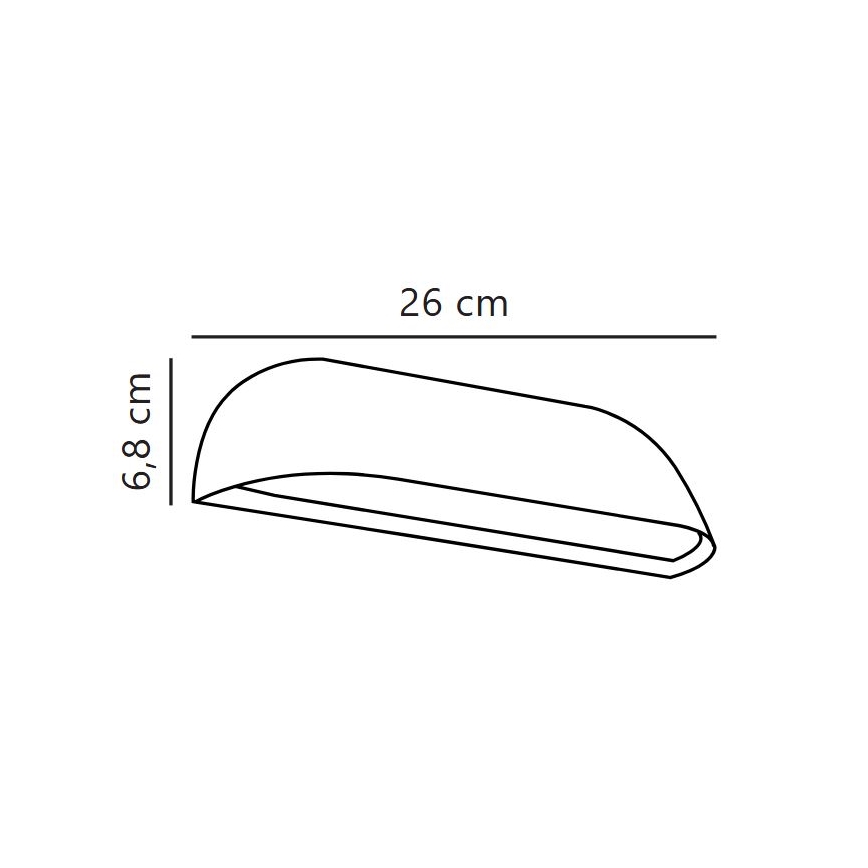 Nordlux - LED Utomhusvägglampa FRONT LED/9,5W/230V IP44