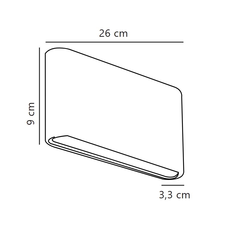 Nordlux - LED Utomhusvägglampa KINVER LED/10W/230V IP54 vit