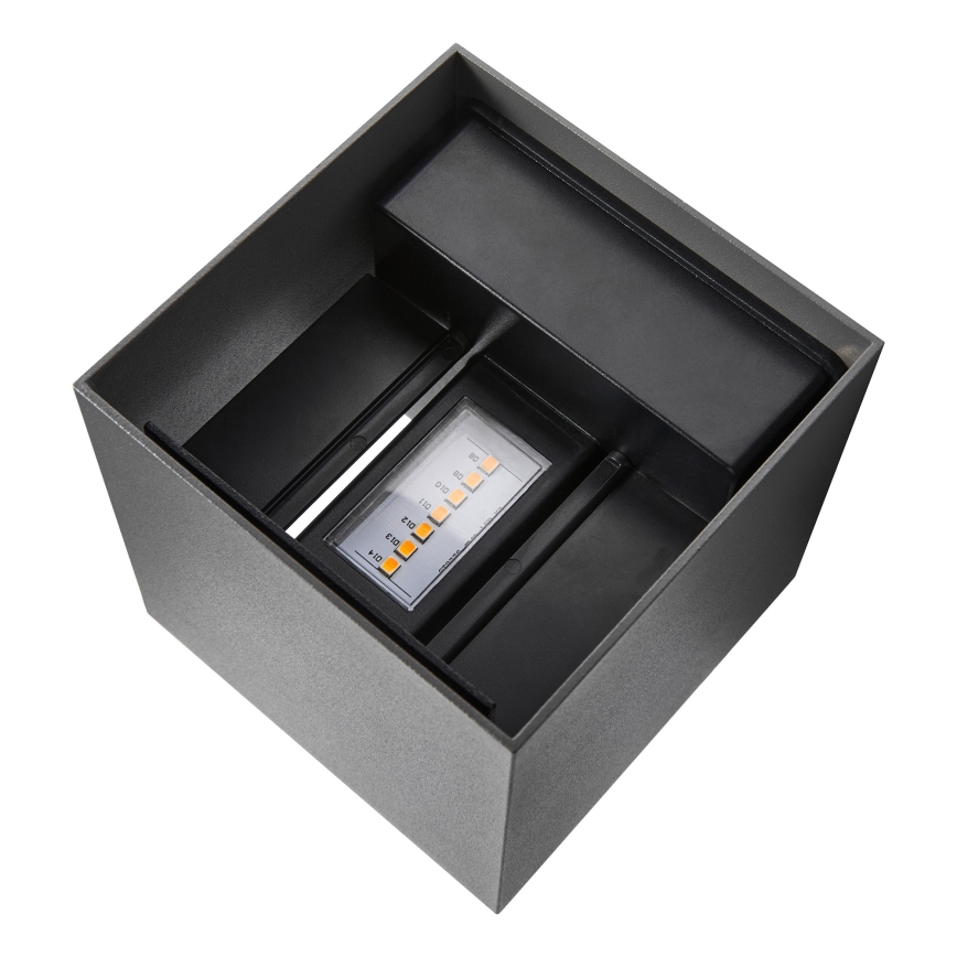 Nordlux - LED utomhusvägglampa MILDA LED/4,9W/230V IP44 antracit