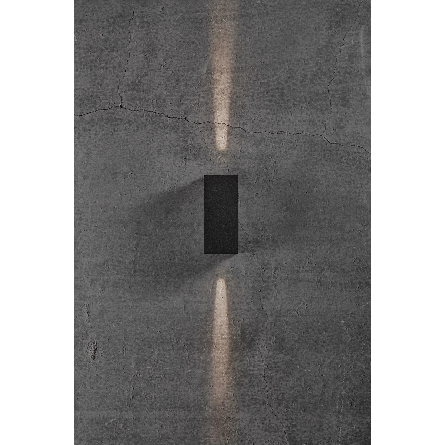 Nordlux - LED vägglampa för utomhusbruk ASBOL LED/13,3W/230V 3000K IP44 svart