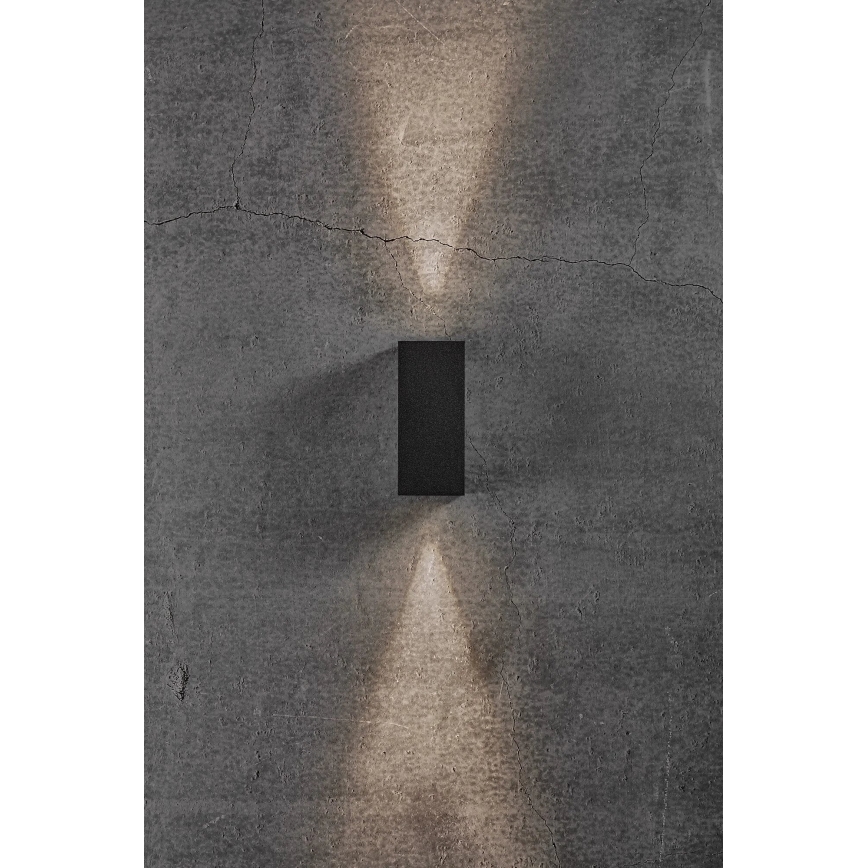Nordlux - LED vägglampa för utomhusbruk ASBOL LED/13,3W/230V 3000K IP44 svart