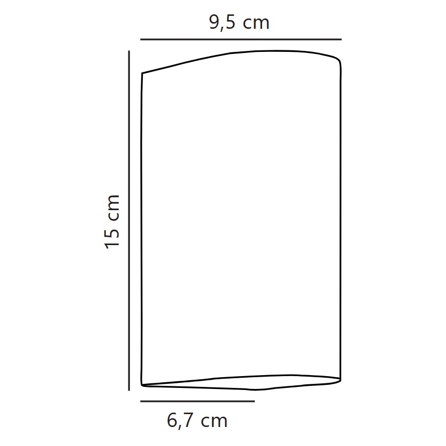 Nordlux - LED vägglampa för utomhusbruk ASBOL LED/13,3W/230V 3000K IP44 svart