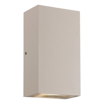 Nordlux - LED vägglampa för utomhusbruk ROLD LED/10,5W/230V 3000K IP54 grädde