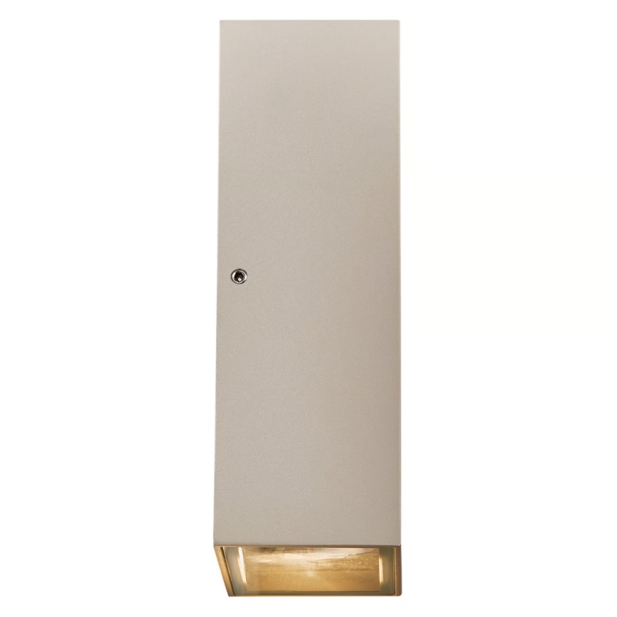 Nordlux - LED vägglampa för utomhusbruk ROLD LED/10,5W/230V 3000K IP54 grädde