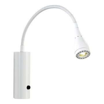 Nordlux - LED väggspotlight MENTO LED/3W/230V vit