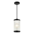 Nordlux - Ljuskrona för utomhusbruk COUPAR 1xE27/25W/230V IP33 IP33 diameter 13 cm svart