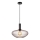 Nordlux - Ljuskrona med textilsladd ALTON 1xE27/60W/230V svart