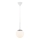 Nordlux - Ljuskrona med textilsladd CAFE 1xE27/15W/230V diameter 20 cm