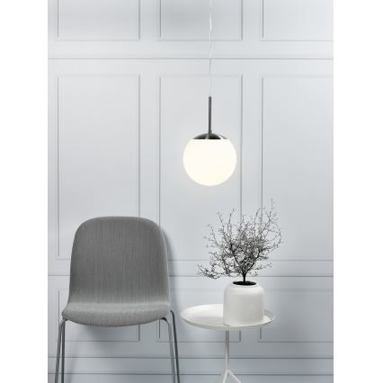 Nordlux - Ljuskrona med textilsladd CAFE 1xE27/15W/230V diameter 20 cm